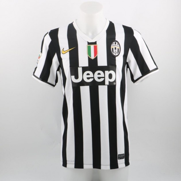 Chiellini Official Replica Juventus shirt - Serie A 2013-2014 - signed
