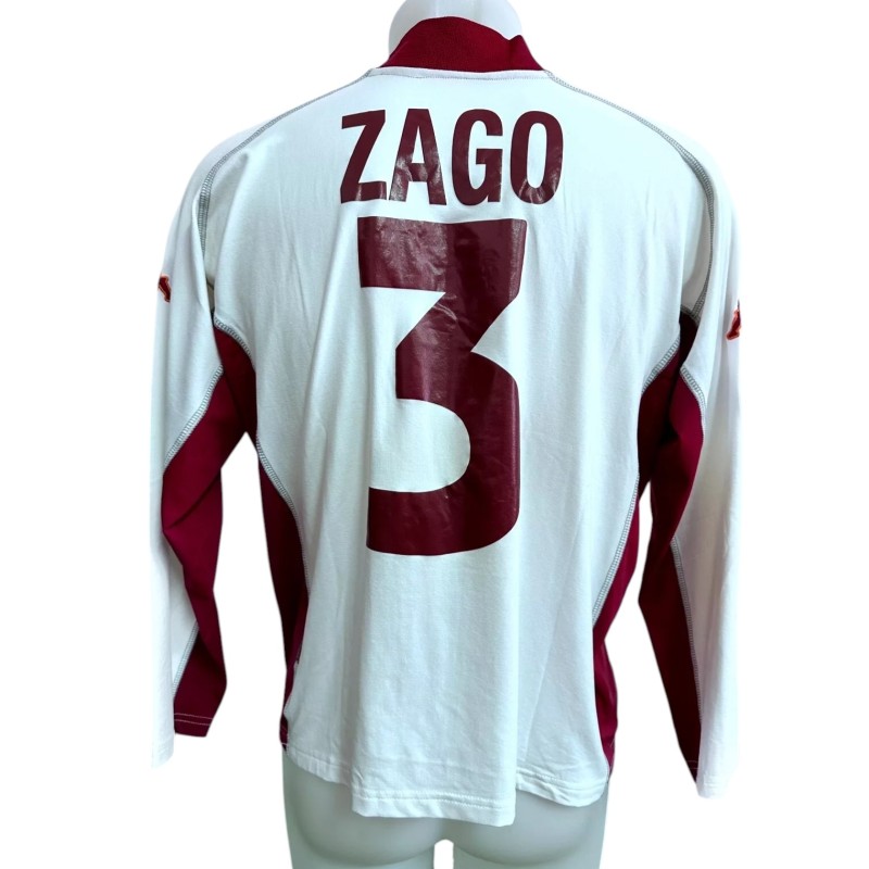 Zago's Match-Issued Shirt, Roma 2001/02