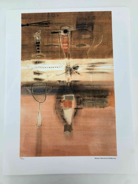 Offset lithography by Mark Rothko (replica)