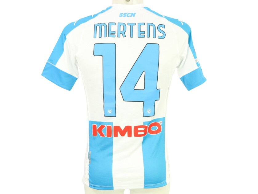 Mertens' Match Issued Shirt, Roma vs Napoli 2021 - "Argentina" Edition