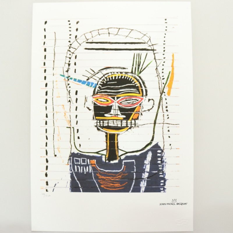 Offset Lithography by Basquiat (after)