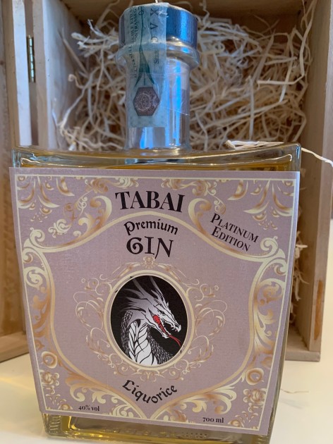 Gin Premium Liquirice Tabai Platinum Edition