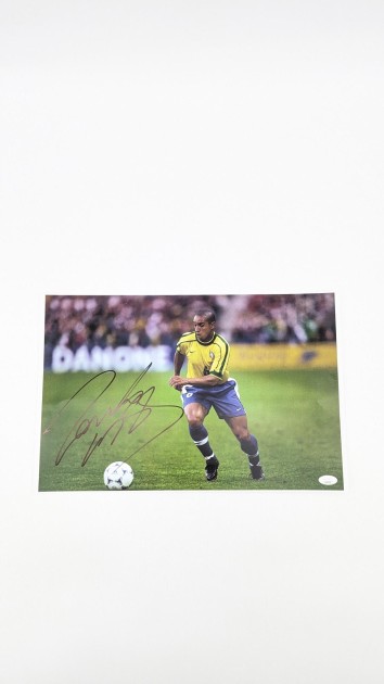 Roberto Carlos' Brazil Signed Picture