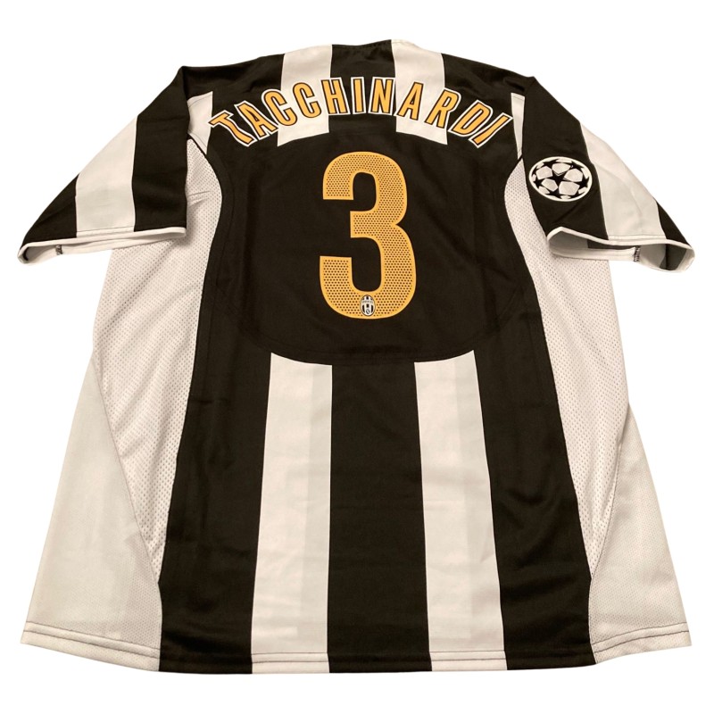 Tacchinardi's Juventus Match-Issued Shirt, UCL 2005/06