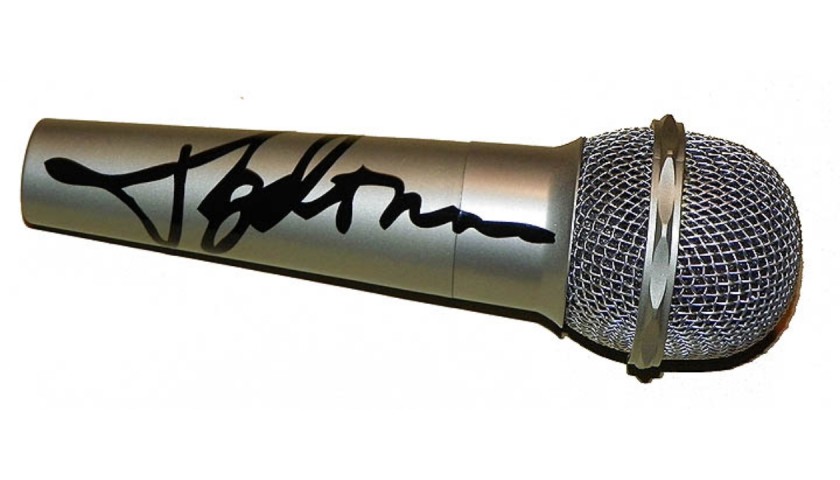 Madonna Microphone with Digital Autograph 