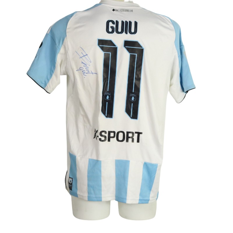 Guiu's Signed Unwashed Shirt, Virtus Entella vs Modena 2026