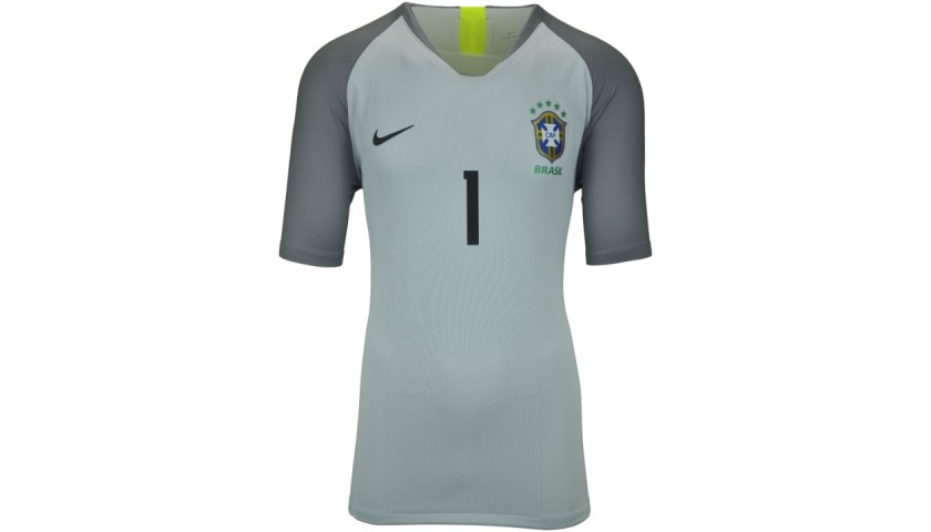 Brazil Training Jersey 2018 Grey - Soccer Brazil Store