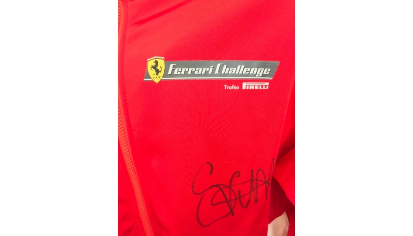 Giacca Ferrari autografata da Sebastian Vettel - CharityStars