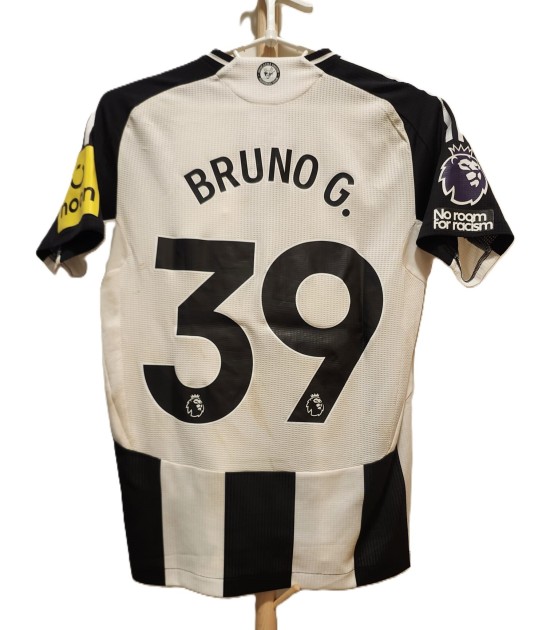 Maglia indossata Bruno Guimaraes Newcastle Premier League 2024/25, vs Brighton 
