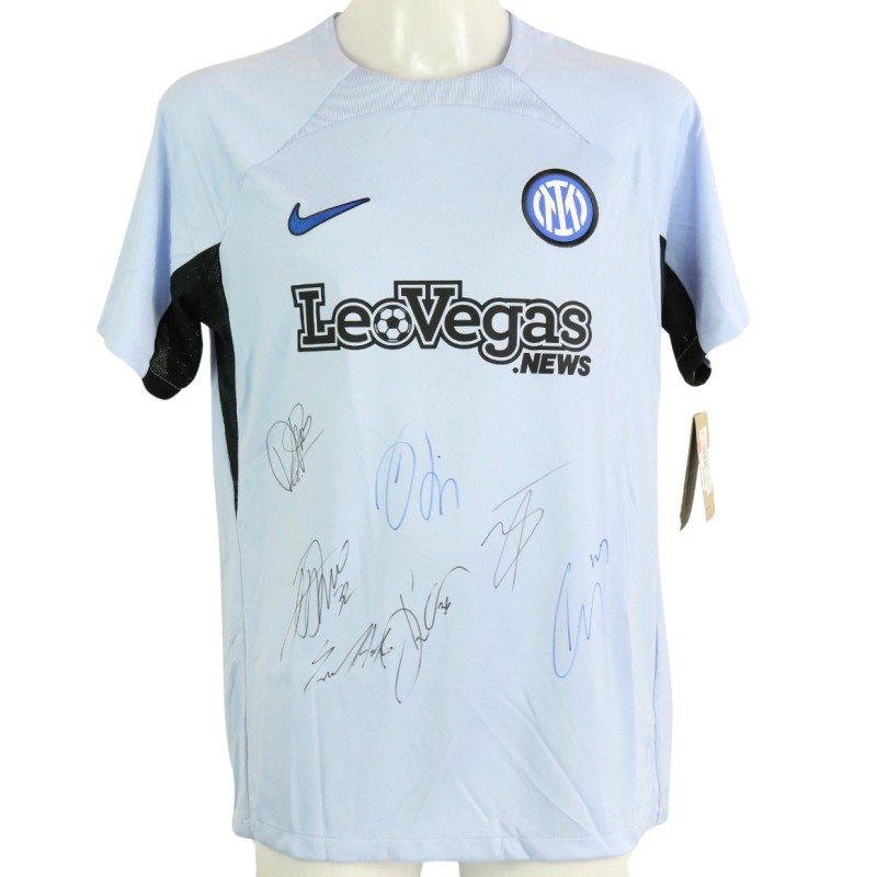 Inter FC Training Shirt, 2023/24 - Signed by the Players