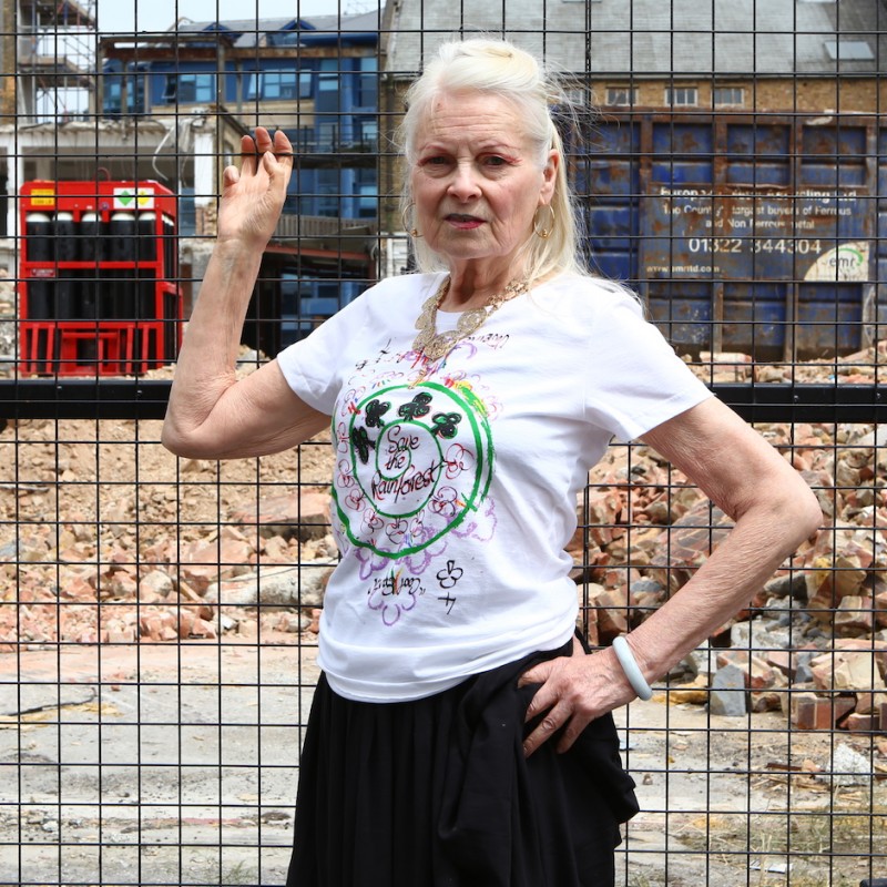 T-Shirt "Save the Rainforest" di  Vivienne Westwood'