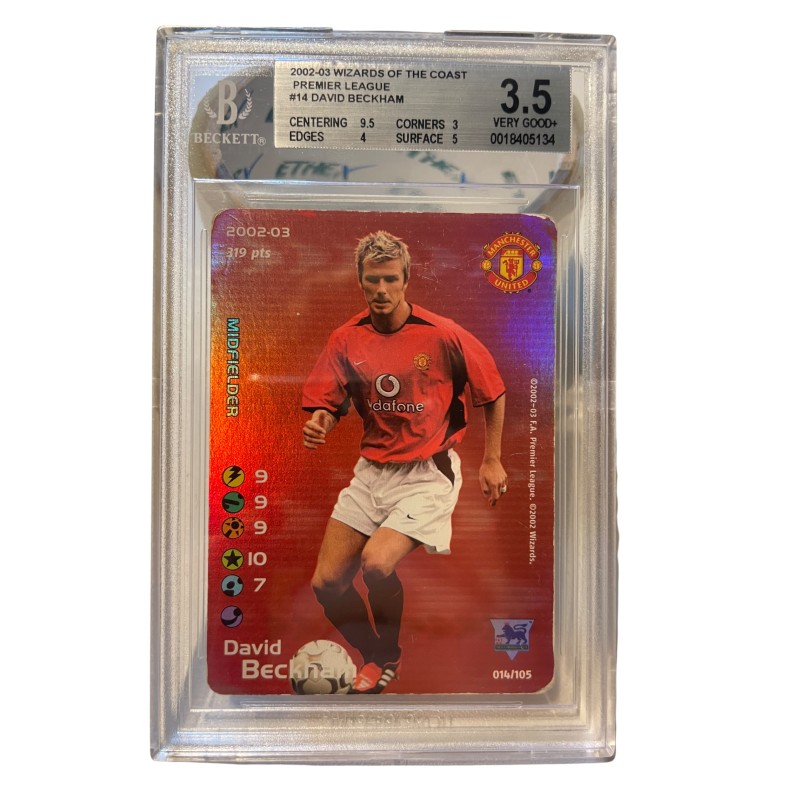 Wizard of the Coast 2002/03 - David Beckham #14 Foil - Football Champions