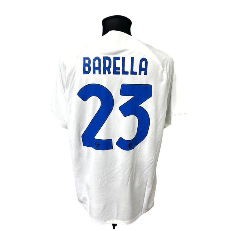 Barella's Inter Official Shirt, 2023/24