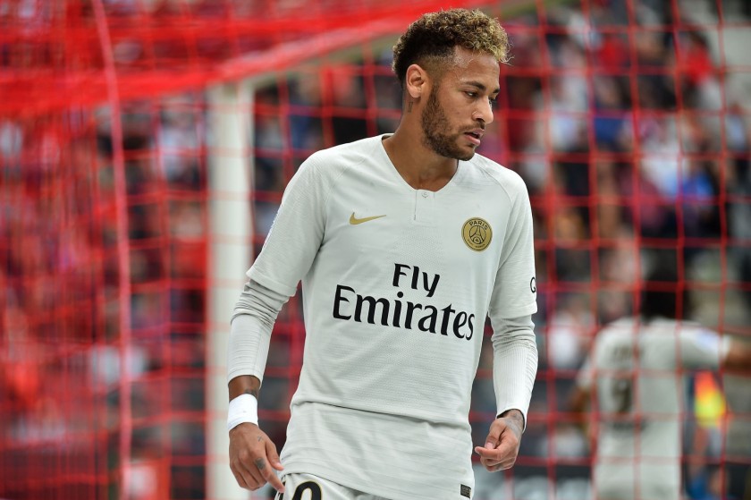 Authentic Neymar PSG Shirt, 2018/19 - CharityStars