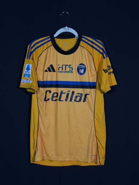 Leris' Signed Match-Worn Shirt, Como vs Pisa 2026
