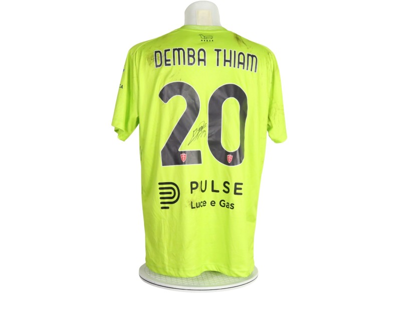Demba Thiam's Signed Unwashed Shirt, Spezia vs Monza 2026