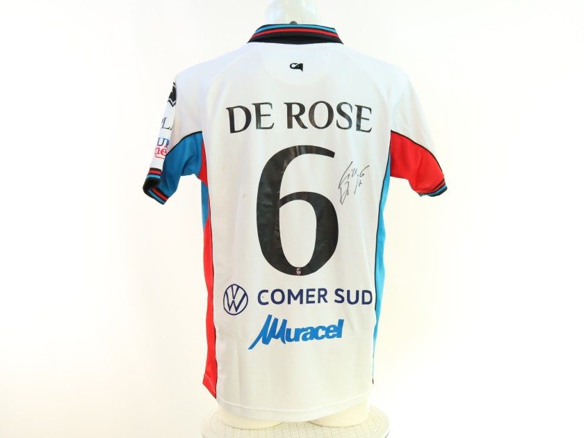 De Rose's Signed Unwashed Shirt, Benevento vs Catania 2025 