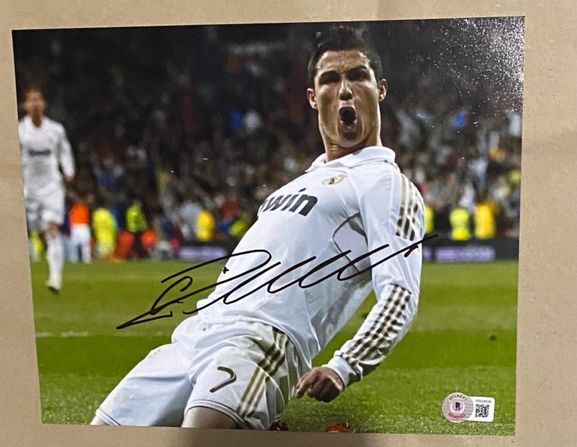 Cristiano Ronaldo's Real Madrid Signed Picture