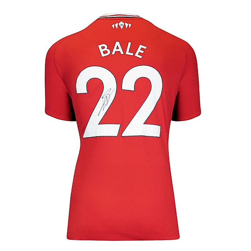 La maglia firmata da Gareth Bale per il Southampton FC