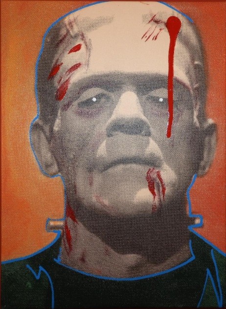 "Frankenstein" by Steve Kaufman