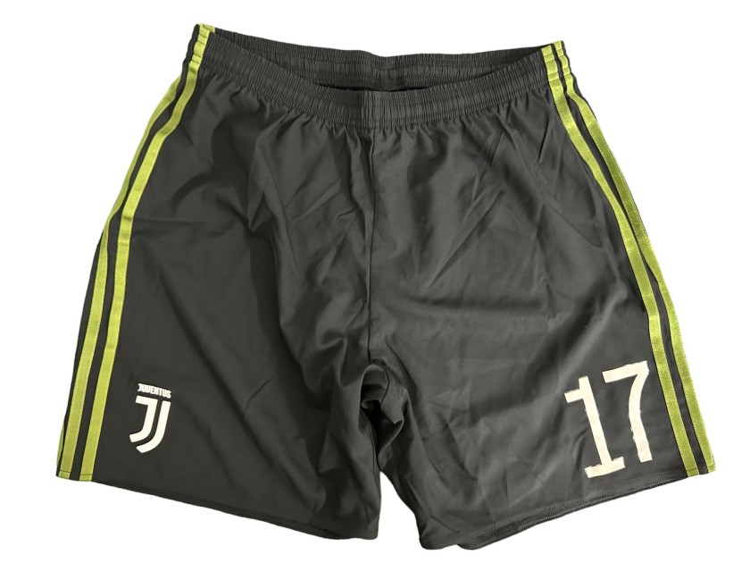 Mandzukic's Juventus Issued Shorts, 2018/19