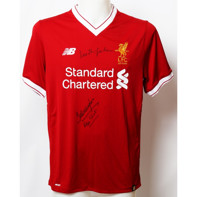 Official LFC 125 "1965" Shirt Signed by Hunt, St John and Callaghan