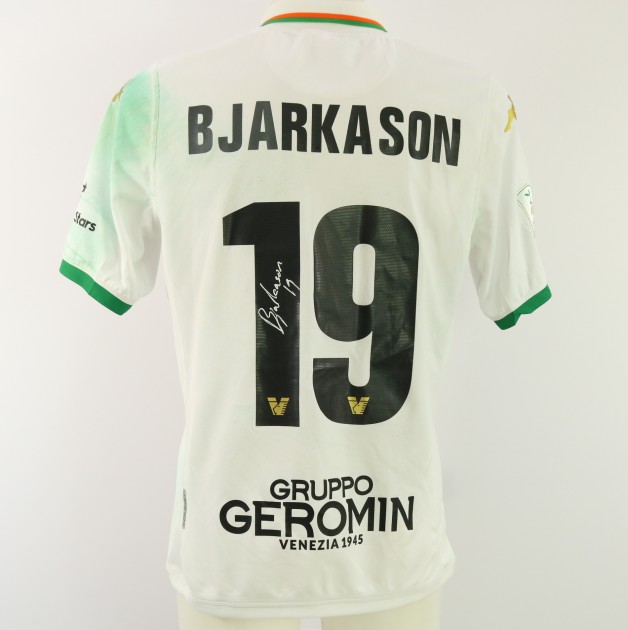 Bjarkason's Unwashed Signed Shirt, Venezia vs Brescia 2024