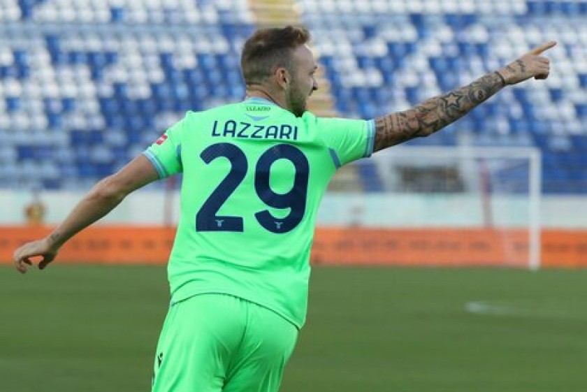 Lazzari's Torino-Lazio Match Shirt, 2020
