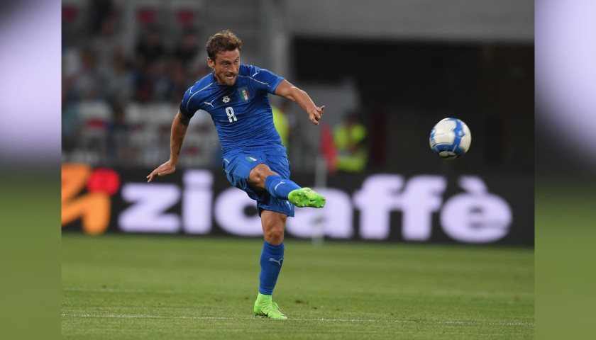 Marchisio's Match Shirt, Uruguay-Italy 2017 - Last Match