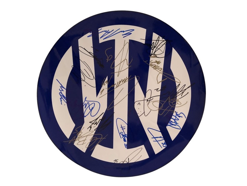 Official Inter Milan Sticker - Signed by the Players