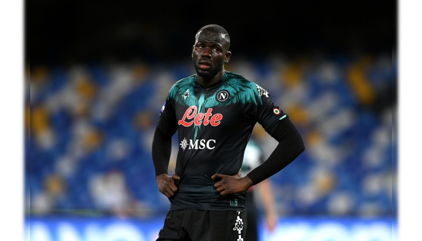 Koulibaly's Signed Match Shirt, Napoli-Inter 2021 | Marcelo Burlon