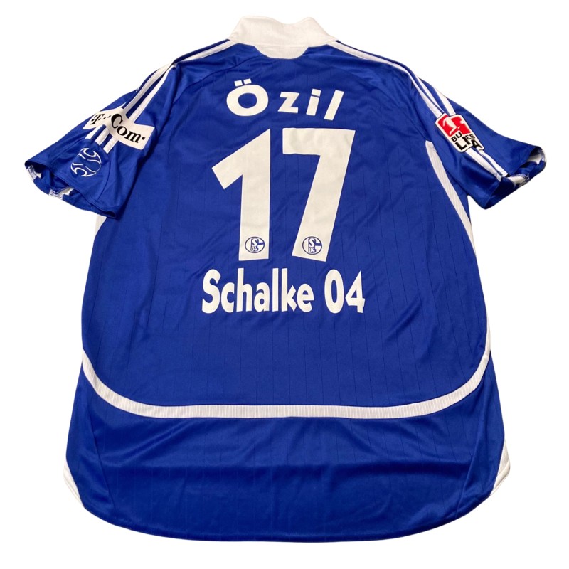 Ozil's Schalke 04 Match-Issued Shirt, 2007/08