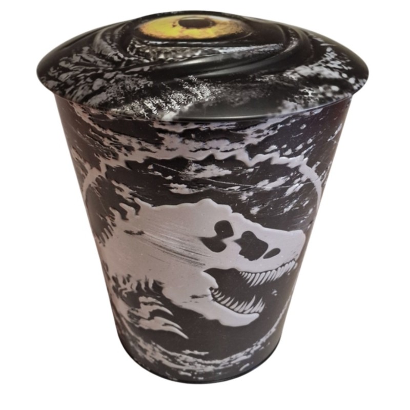 Jurassic World Rebirth – Metal Jumbo Popcorn Bucket Tin with Lid