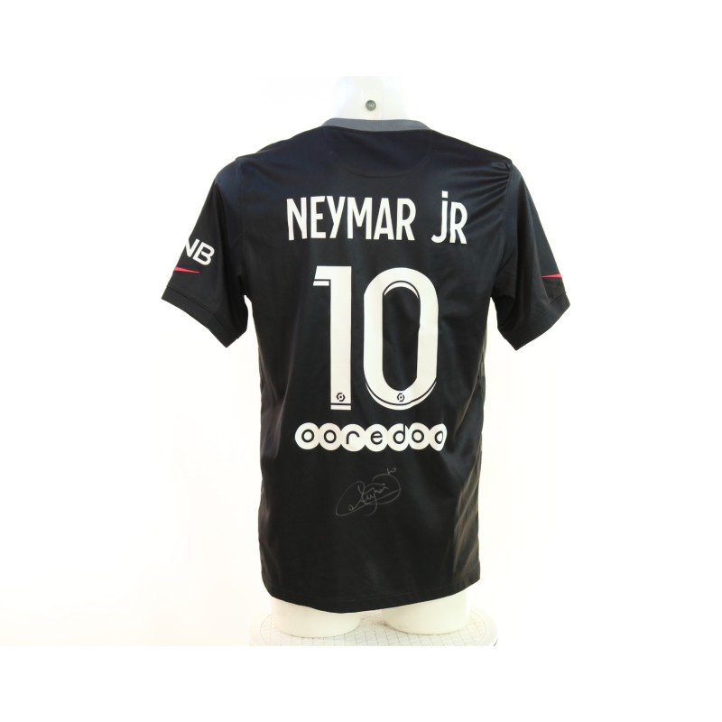 Maglia Ufficiale Neymar PSG, 2021/22 - Autografata