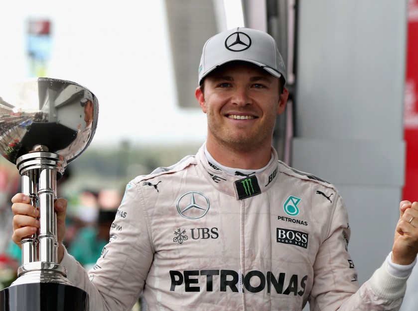 Mercedes suit worn by Nico Rosberg, F1 2016 season - signed + COA
