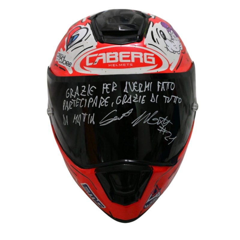 Mattia Sorrenti's Signed Helmet - Caberg, Size M