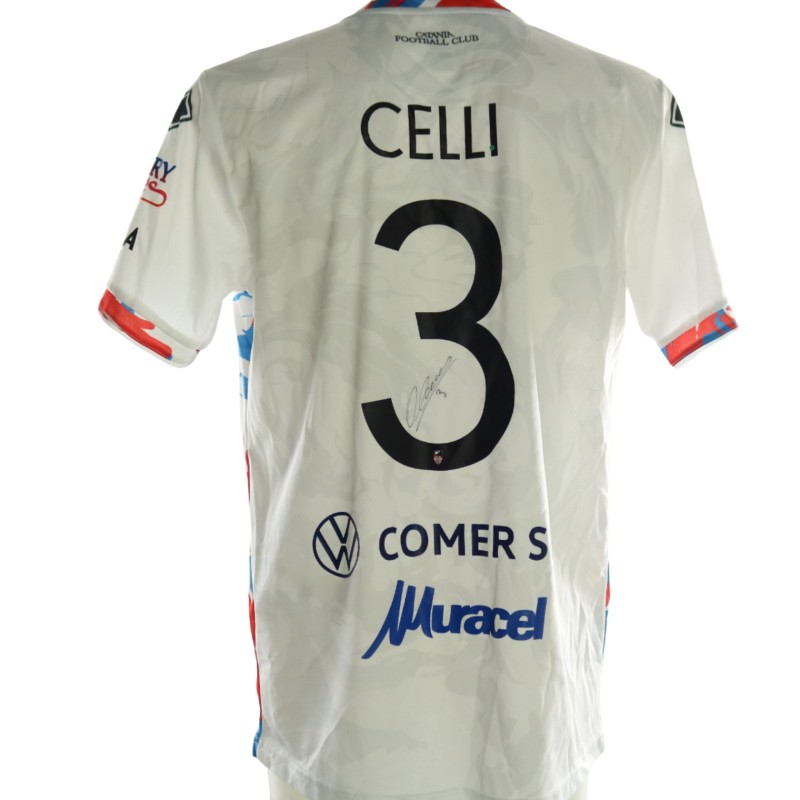 Celli's Signed Unwashed Shirt, Crotone vs Catania 2026 