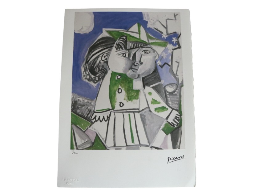 Pablo Picasso Signed Lithograph