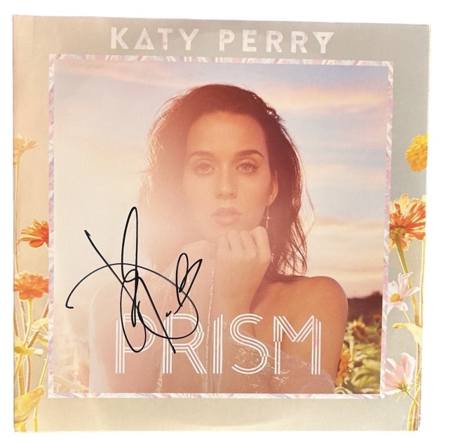 Katy Perry Signed Vinyl 