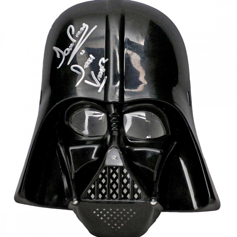 David Prowse Signed Darth Vader Mask