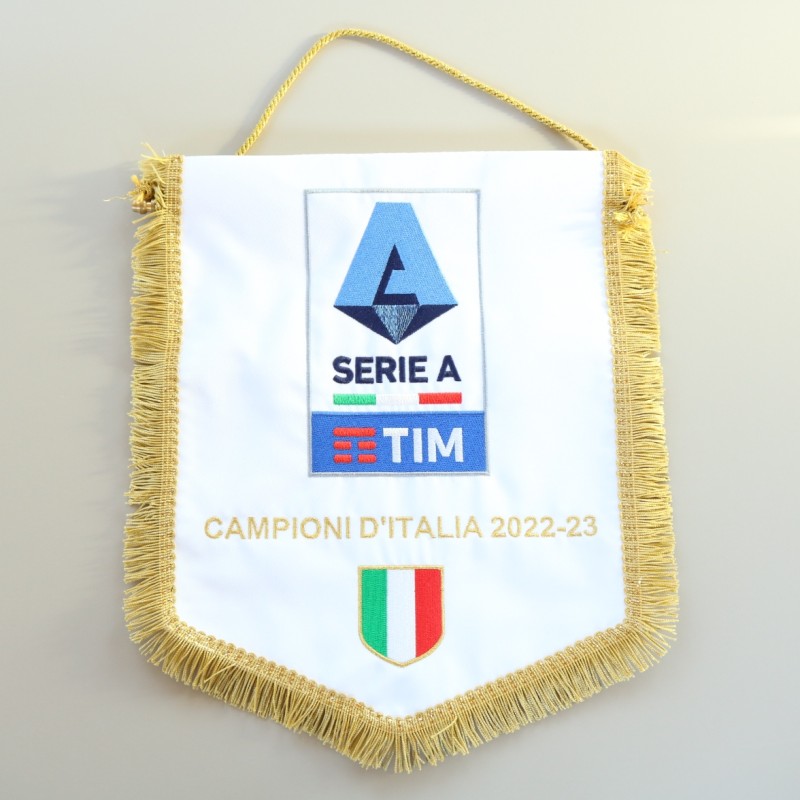 Napoli's Champions of Italy Official Commemorative Pennant, 2022/23