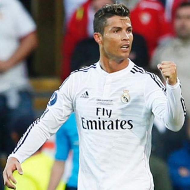 Maglia Cristiano Ronaldo Real Madrid, preparata/indossata Supercoppa  Europea 2014 vs Sevilla - CharityStars