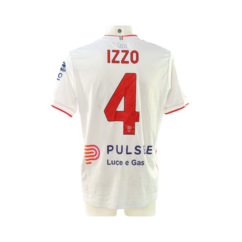 Maglia Izzo unwashed Lecce vs Monza 2024