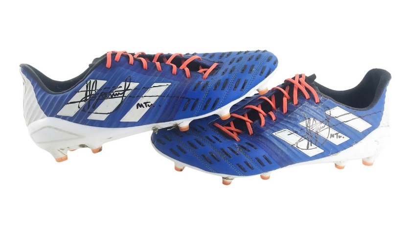 Manu Tuilagi Match-Worn Signed Boots - Rugby World Cup 2019