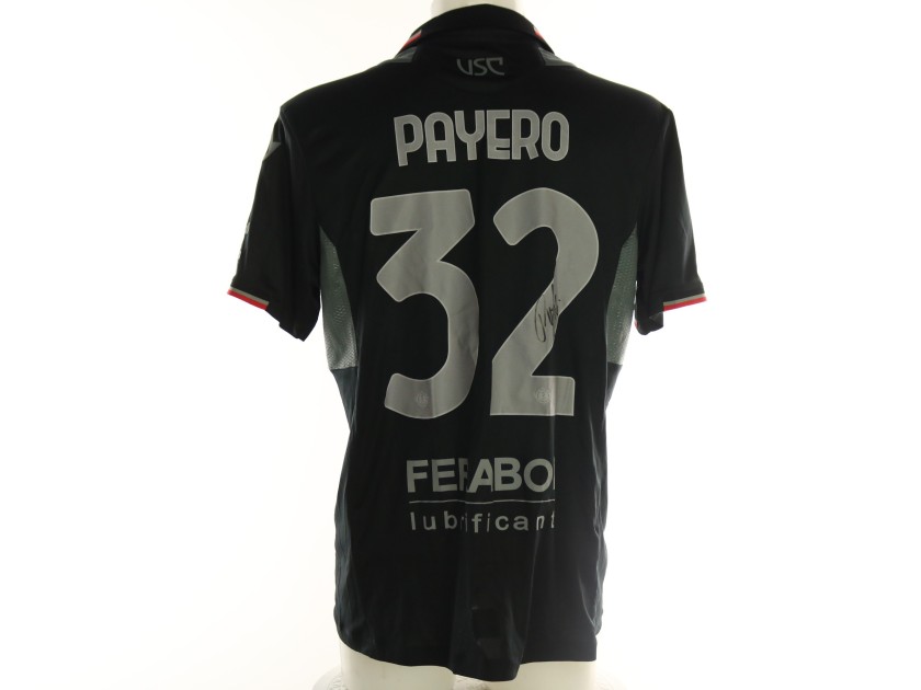 Payero's Signed Unwashed Shirt, Napoli vs Cremonese 2026