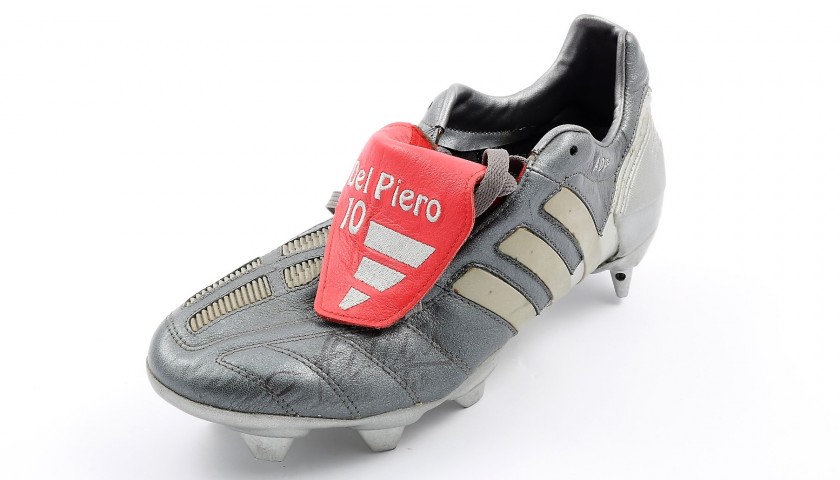 Del Piero's Adidas Predator Worn and Signed Boot