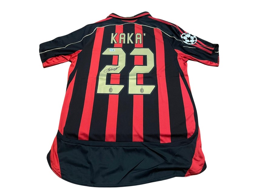 Kaka's AC Milan 2006/07 Signed Replica Away Shirt