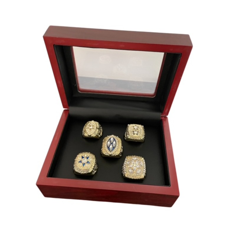 Dallas Cowboys' Collection of Five Tribute Rings