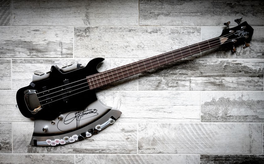 Gene Simmons AXE Bass, Stage-Played and Signed By Gene During 2023 KISS ...