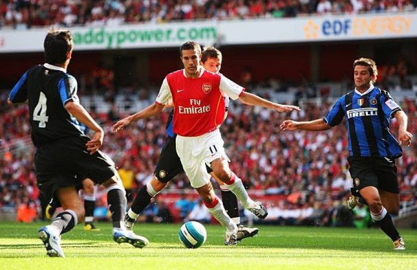 Chivu's Match Shirt, Arsenal-Inter 2007 